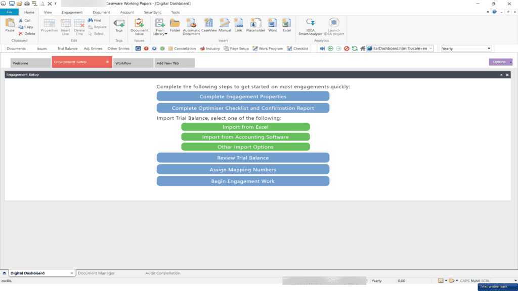 Audit Systems Template